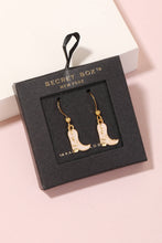 Load image into Gallery viewer, Secret Box Cowboy Boot Earrings