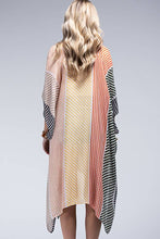 Load image into Gallery viewer, Sunset Stripe Viscose Kimono
