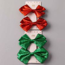 Load image into Gallery viewer, Christmas Glitter Bow