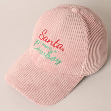 Load image into Gallery viewer, Santa I want a Cowboy Cap