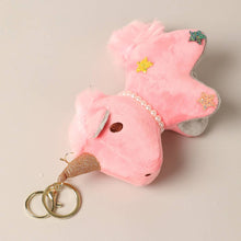 Load image into Gallery viewer, Unicorn Plush Keychain