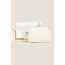 Load image into Gallery viewer, Transparent Rectangle Studded Crossbody Bag