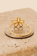 Load image into Gallery viewer, Wire Flower Dainty Band Ring