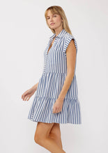 Load image into Gallery viewer, Striped Tiered Dress