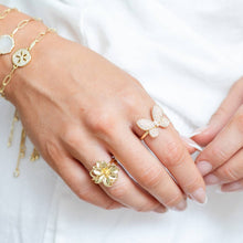 Load image into Gallery viewer, Large Plumeria Ring