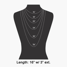 Load image into Gallery viewer, Shell Clover Pendant Necklace With Cz Center