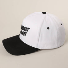 Load image into Gallery viewer, EAST COAST BEST COAST 3D Letter Embroidery Two-Tone Trucker