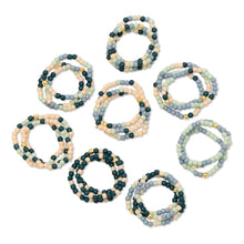 Load image into Gallery viewer, Assorted Color 2mm Stretch Seed Bead Rings