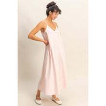 Load image into Gallery viewer, V-Neck Loose Maxi Dress
