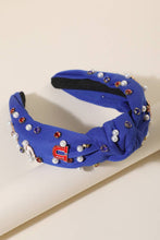 Load image into Gallery viewer, USA Charm Knot Headband