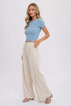 Load image into Gallery viewer, Pintuck Wide Leg Pants