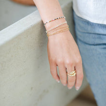 Load image into Gallery viewer, Delicate Stone Pulley Bracelet