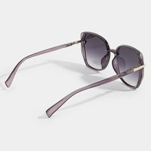 Load image into Gallery viewer, Oversized Square Cutout Cat Eye Sunglasses