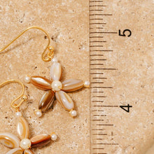 Load image into Gallery viewer, Pearl and Shell Earrings