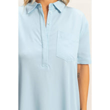 Load image into Gallery viewer, Collared Shirt Dress
