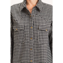 Load image into Gallery viewer, Plaid Button-Up Shirt