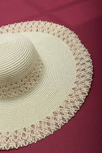 Load image into Gallery viewer, STRAW SUN HAT