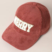Load image into Gallery viewer, Merry Corduroy Cap
