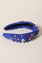 Load image into Gallery viewer, USA Charm Knot Headband