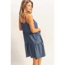 Load image into Gallery viewer, Tiered Spaghetti Strap Dress