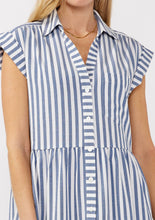 Load image into Gallery viewer, Striped Tiered Dress