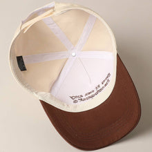 Load image into Gallery viewer, Put it on my husband's tab Embroidery Canvas Cap