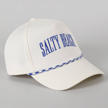 Load image into Gallery viewer, SALTY BEACH Lettering Embroidered Trucker Hat