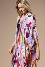 Load image into Gallery viewer, Watercolor Multi Kimono