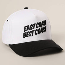 Load image into Gallery viewer, EAST COAST BEST COAST 3D Letter Embroidery Two-Tone Trucker