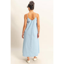 Load image into Gallery viewer, V-Neck Loose Maxi Dress