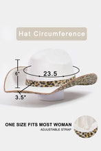 Load image into Gallery viewer, Leopard Rhinestone Cowboy Hat