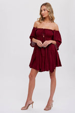 Load image into Gallery viewer, Ruffle Hem Mini Dress