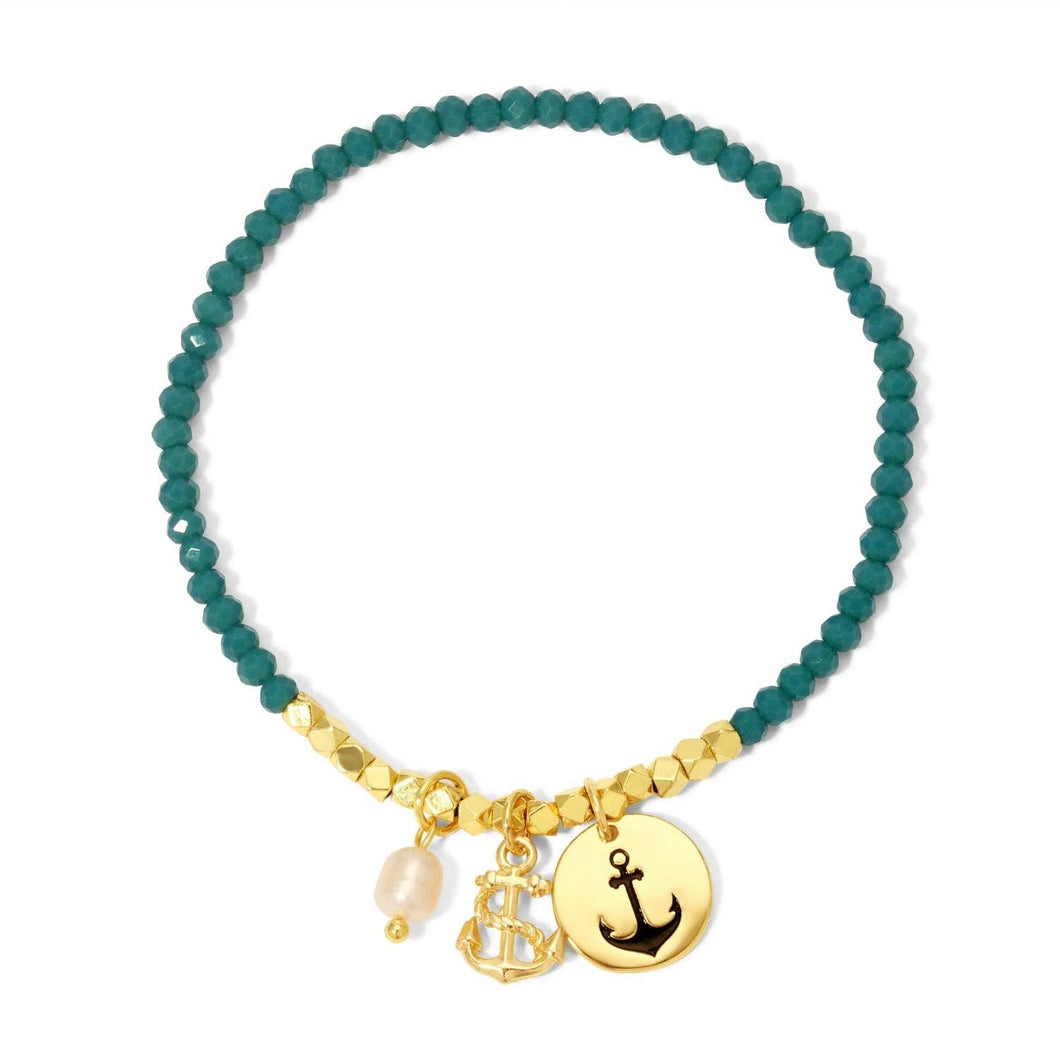 Anchor Charm Bracelet