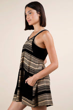 Load image into Gallery viewer, Striped Mini Dress W/ Shorts
