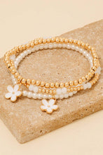 Load image into Gallery viewer, Epoxy Flower Charms Bracelet Set
