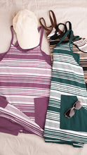 Load image into Gallery viewer, Striped Mini Dress W/ Shorts
