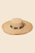 Load image into Gallery viewer, Natural Raffia Weave Sun Hat
