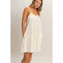 Load image into Gallery viewer, Tiered Spaghetti Strap Dress
