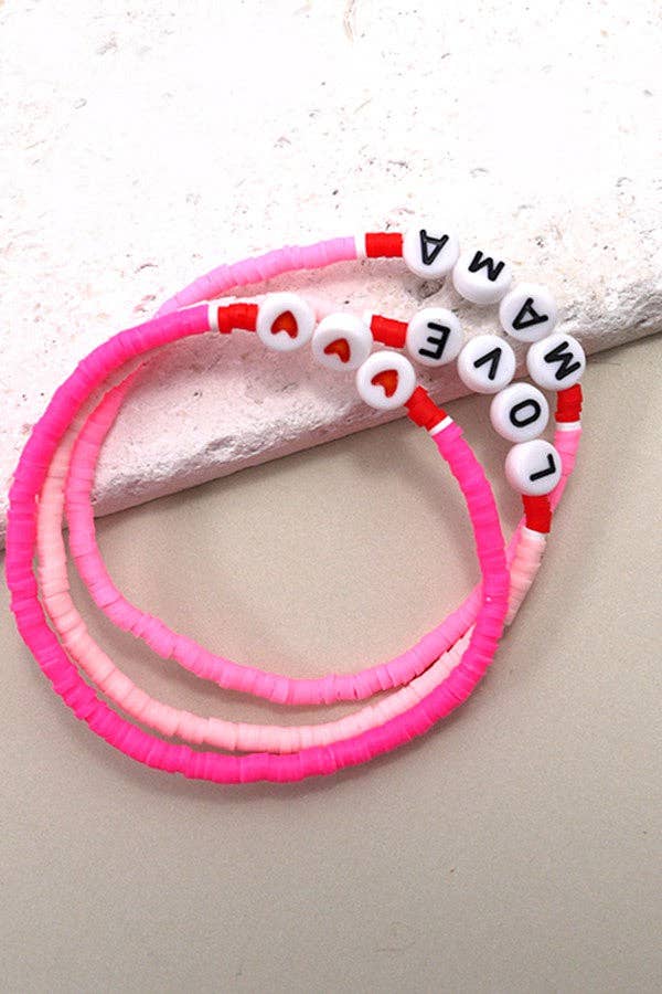 Trio Beaded Bracelet Set