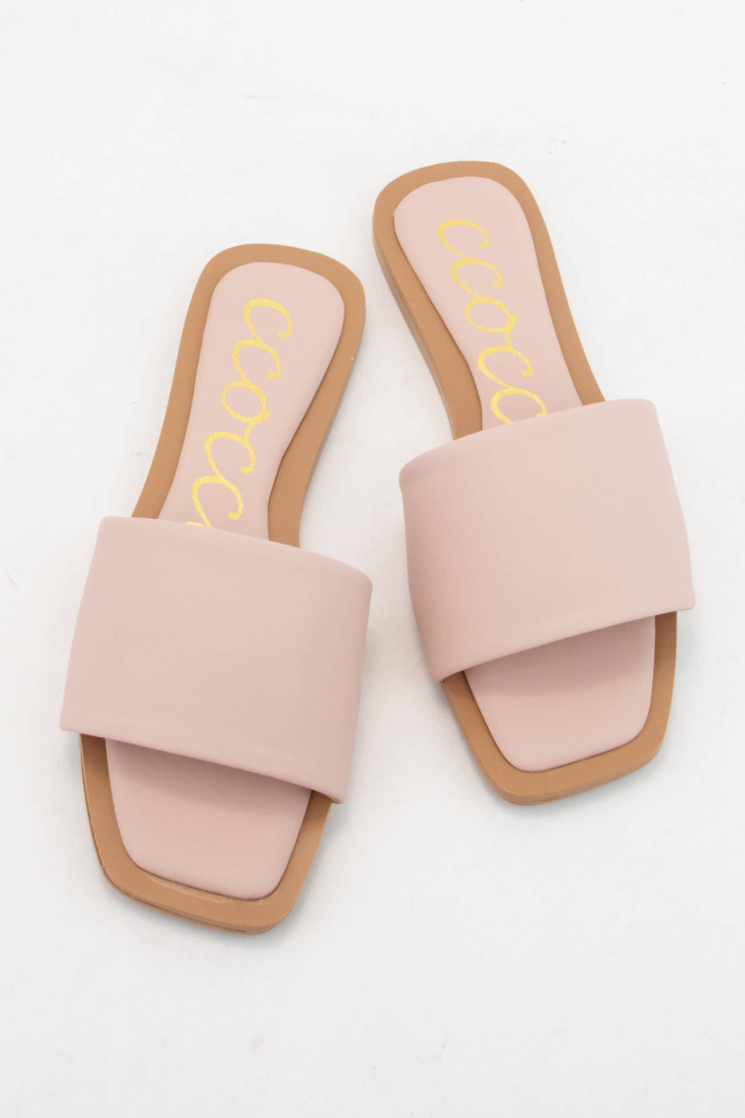 BOLD UPPER SEMI-SQUARE TOE SANDAL