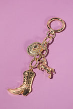 Load image into Gallery viewer, Metal Chain Western Bag Charm
