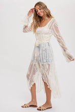 Load image into Gallery viewer, BOHO EMBROIDERY LACE DUSTER
