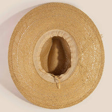 Load image into Gallery viewer, Braided Rope Band Straw Hat
