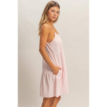 Load image into Gallery viewer, Tiered Spaghetti Strap Dress
