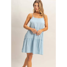 Load image into Gallery viewer, Tiered Spaghetti Strap Dress
