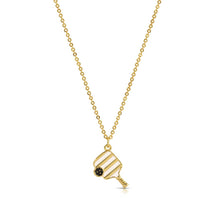 Load image into Gallery viewer, Power Play! Enamel Pickleball Necklace
