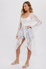 Load image into Gallery viewer, BOHO EMBROIDERY LACE DUSTER
