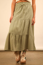 Load image into Gallery viewer, Tiered Maxi Skirt
