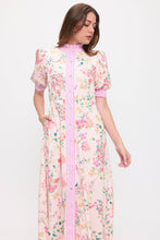 Load image into Gallery viewer, Floral Shirt Midi Dress
