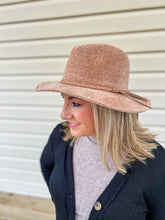 Load image into Gallery viewer, Chenille Panama hat
